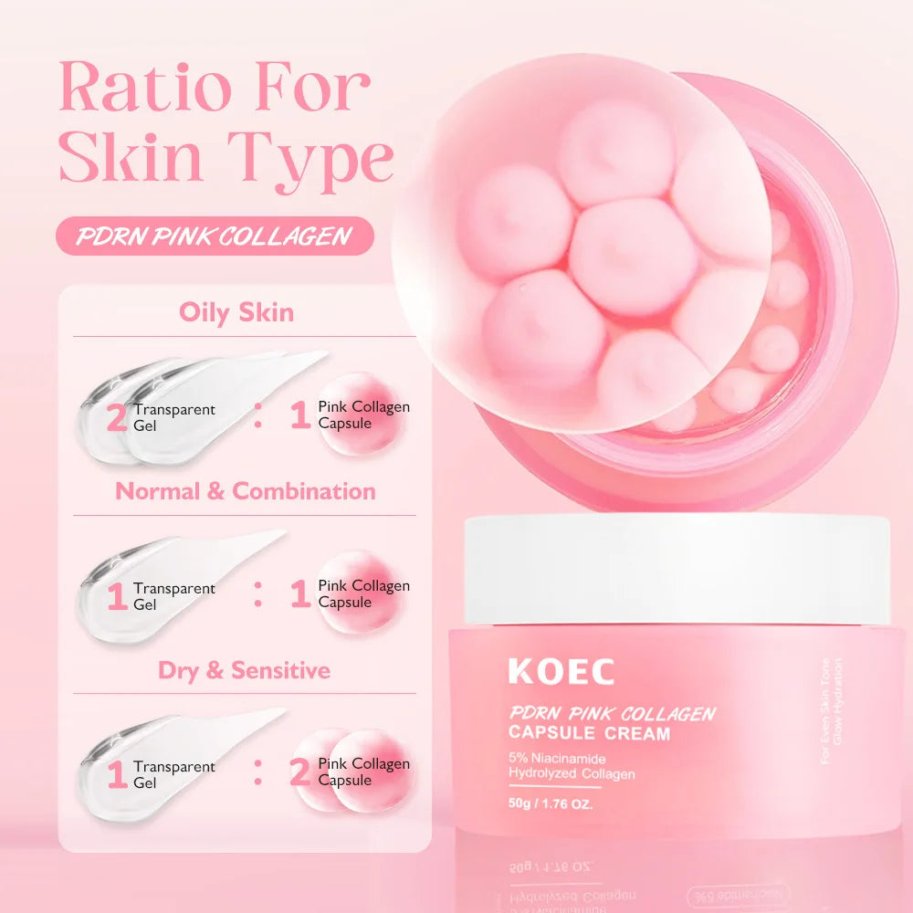 KOEC Elasticity Boost Pink Cream – Collagen Repair Care