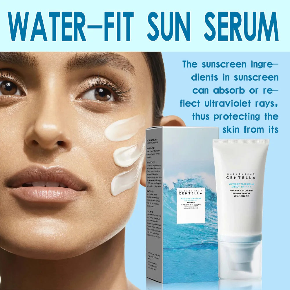 Centella SPF50+ Sun Cream – Moisturizing Korean UV Shield