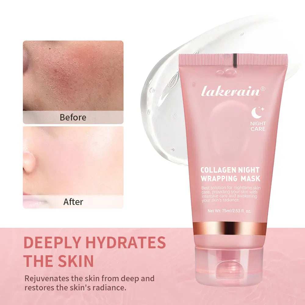 Korean Bio Collagen Sleeping Mask for Glowing Skin
