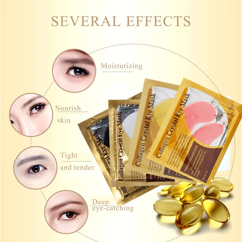 SADOER CrystalLift Gold Eye Mask