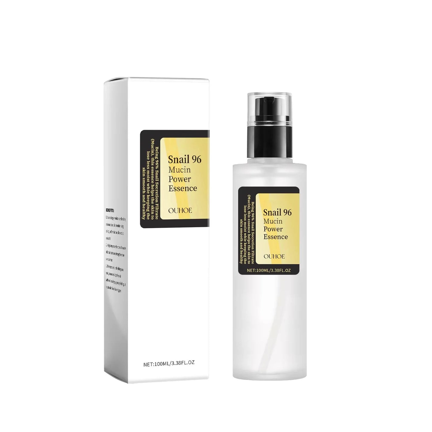 Snail 96 Mucin Essence – Hydrate, Firm & Glow ✨