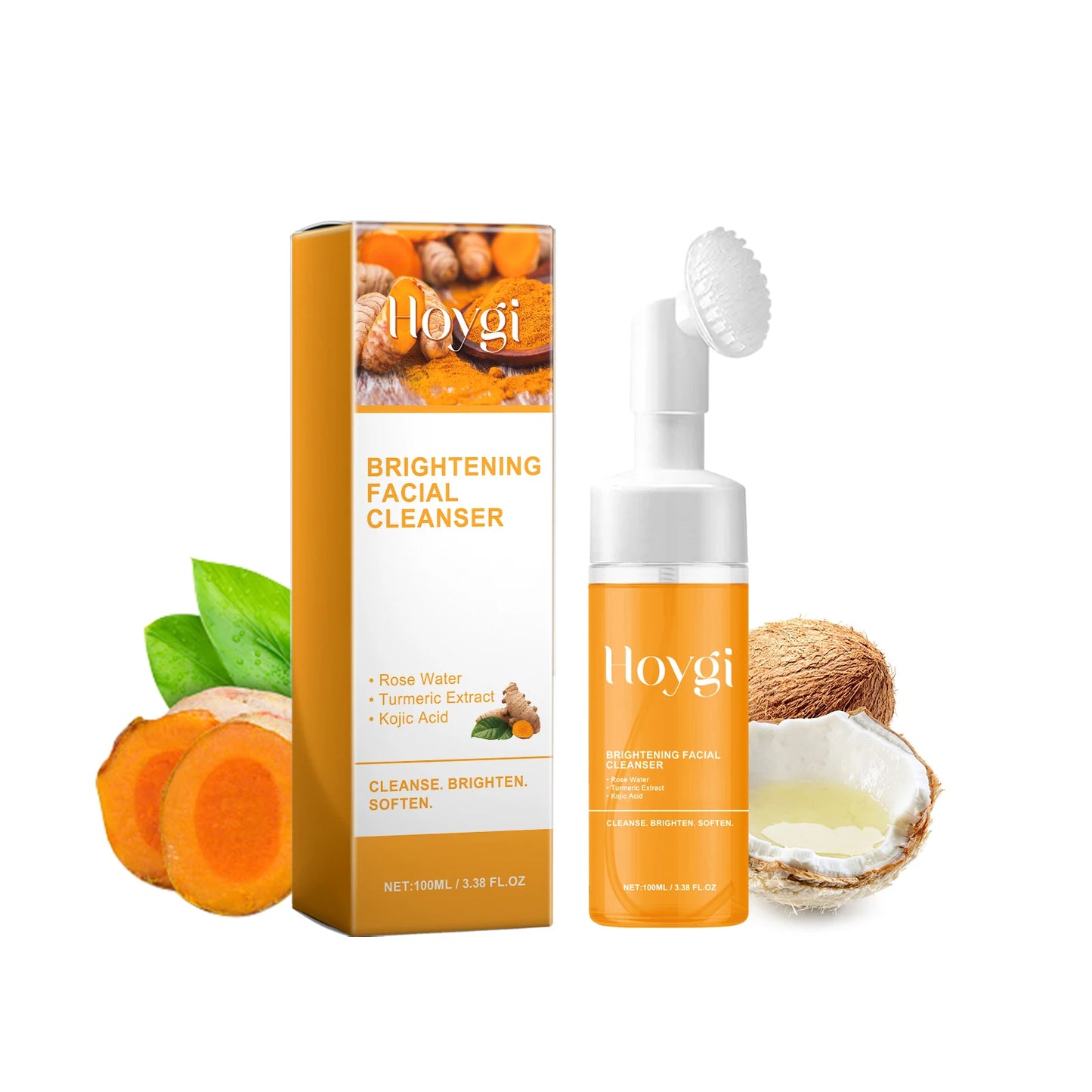 Kojic Acid Turmeric Cleanser – Fade Dark Spots & Clear Pores