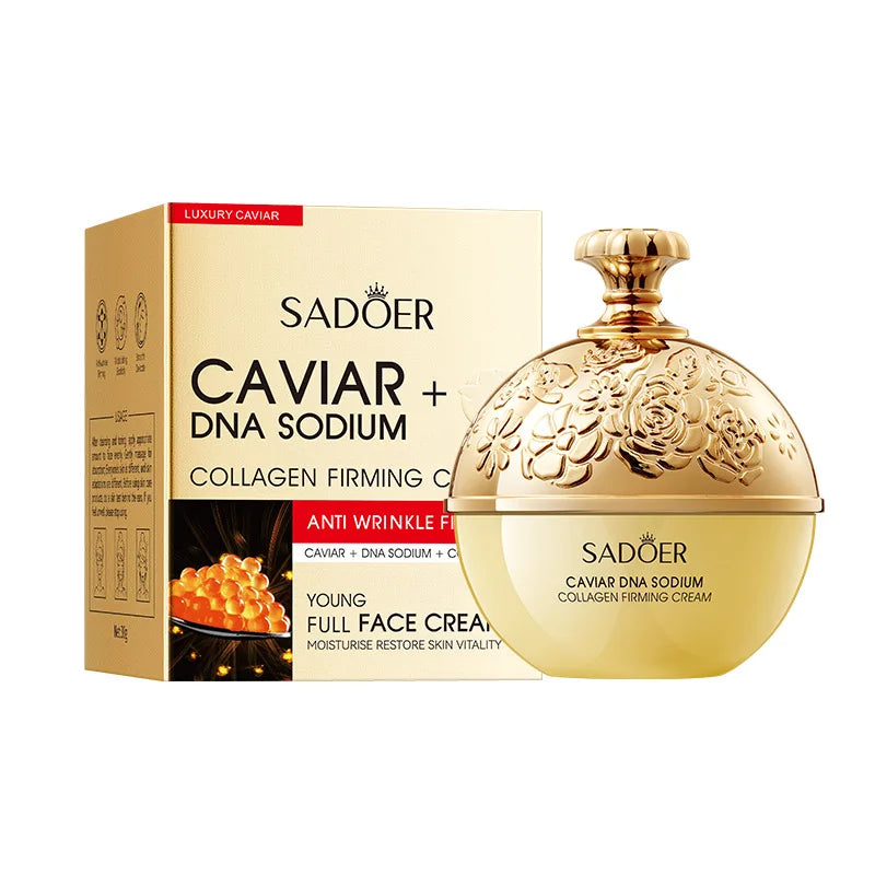Collagen & Caviar Face Cream – Smooth Fine Lines & Restore Skin Radiance