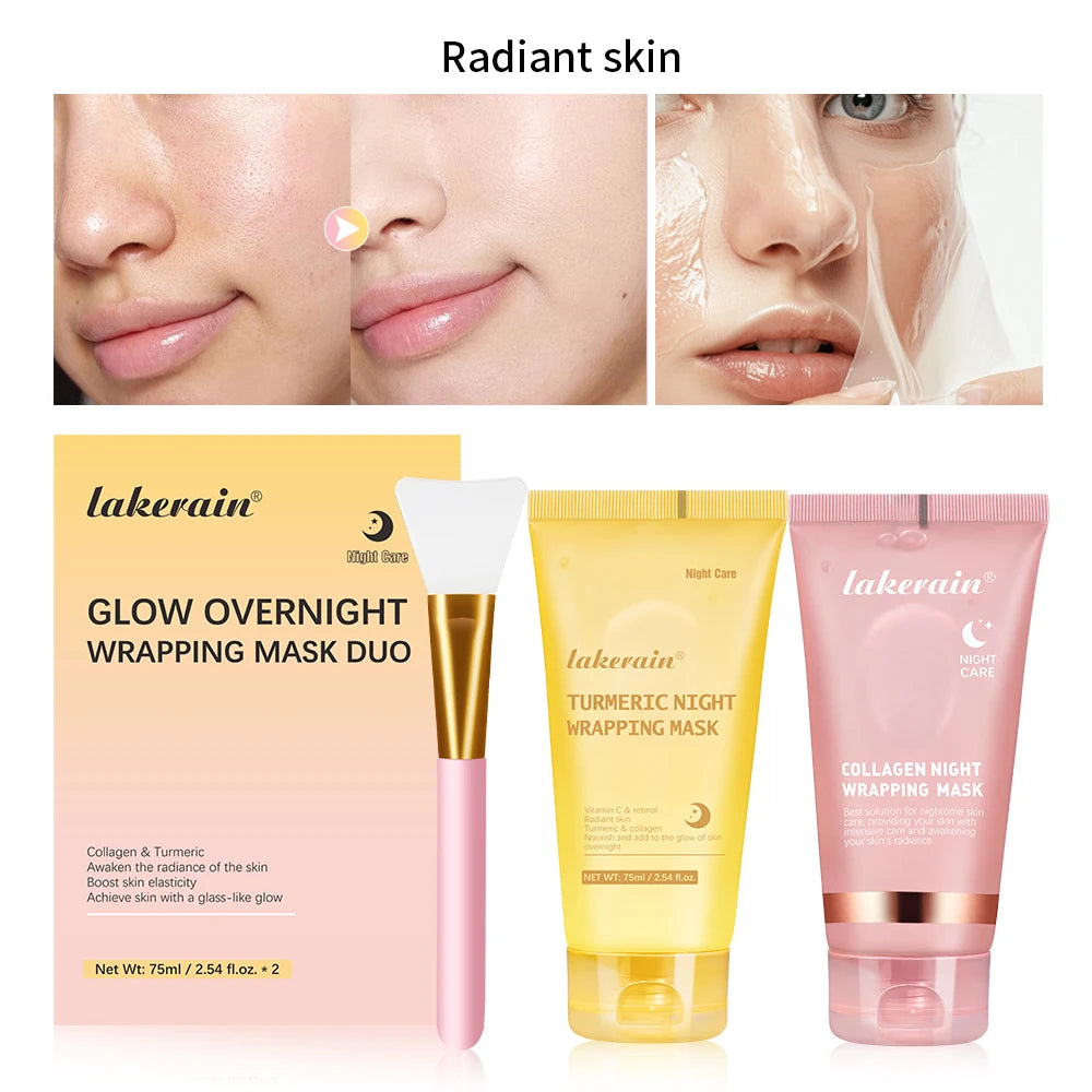 Korean Bio Collagen Sleeping Mask for Glowing Skin
