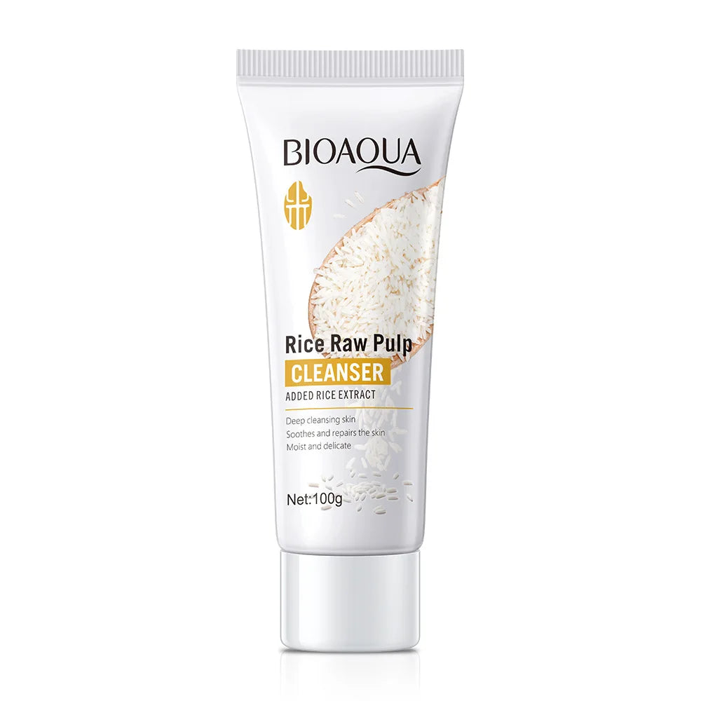 BIOAQUA Rice Hydrating Glow Cleanser