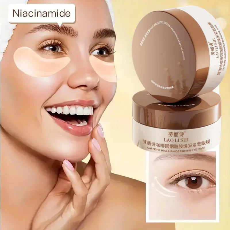 RadiantLift Caffeine Eye Patches (60pcs)