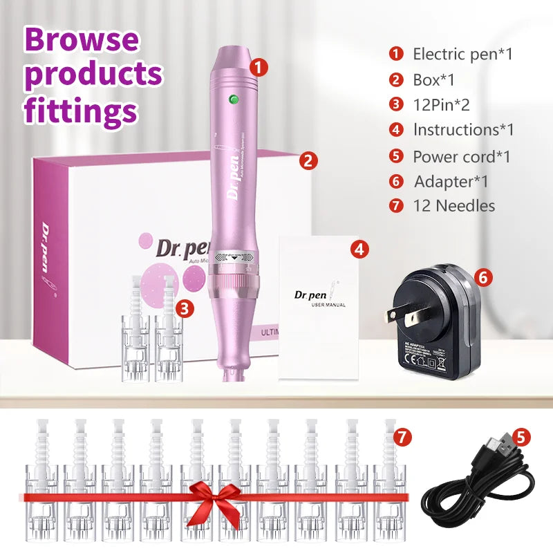 Dr. Pen Ultima M7 Skin Repair Kit (+12 Cartridges)