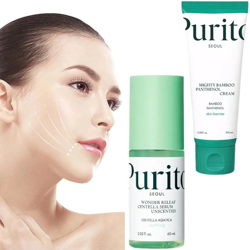 PURITO Bamboo Panthenol Cream – Deep Hydration & Skin Barrier Repair 🌿
