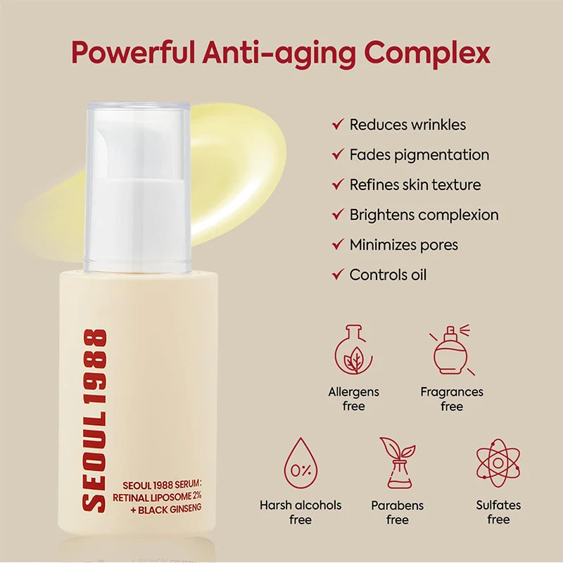 Korean Retinol Facial Serum – Lift, Hydrate & Brighten Skin
