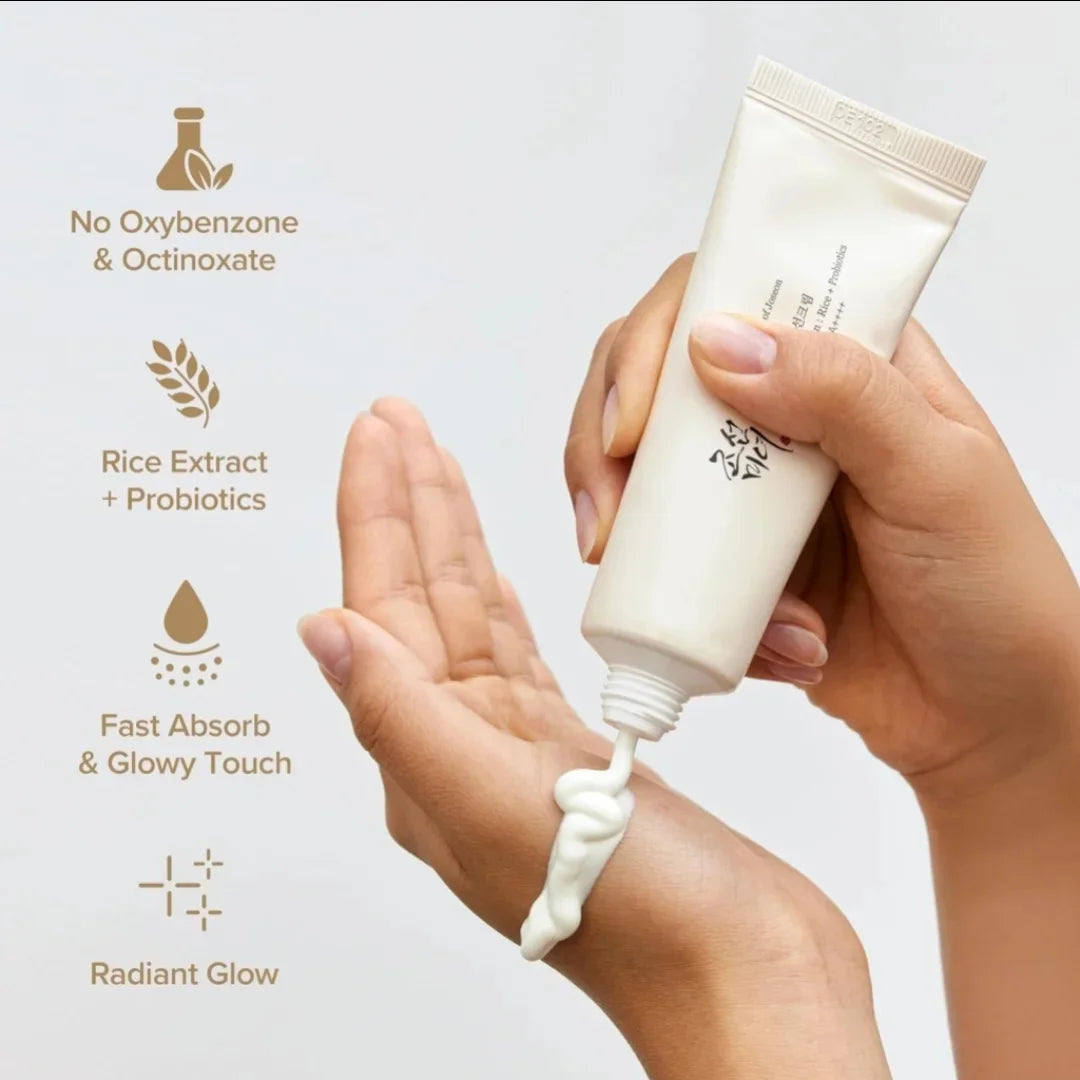 Beauty of Joseon SPF50+ Sunscreen – Rice Probiotic UV Protection Cream ☀️