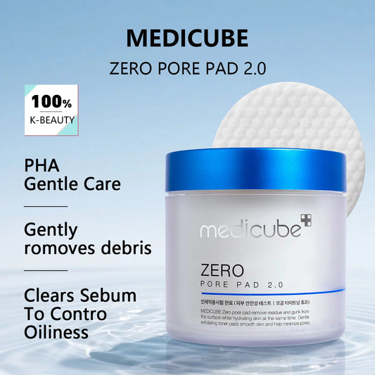 Medicube Zero Pore Pads 2.0 – Deep Clean & Hydrating Pads ✨