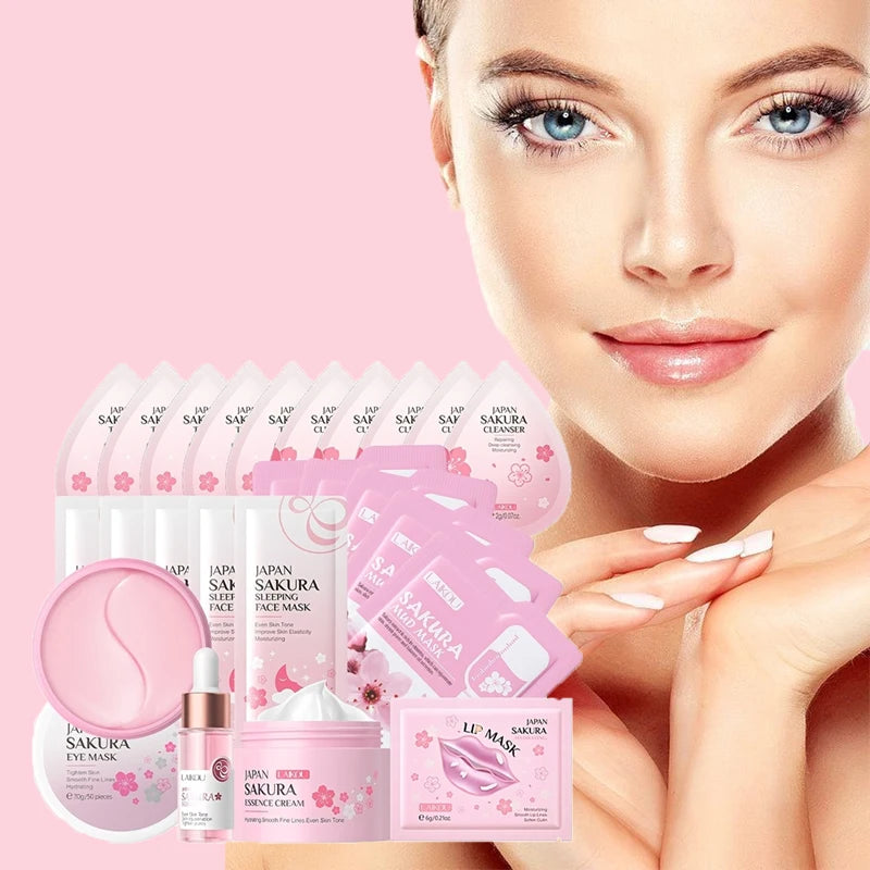 Sakura Radiance 24pcs Full Face Care Kit