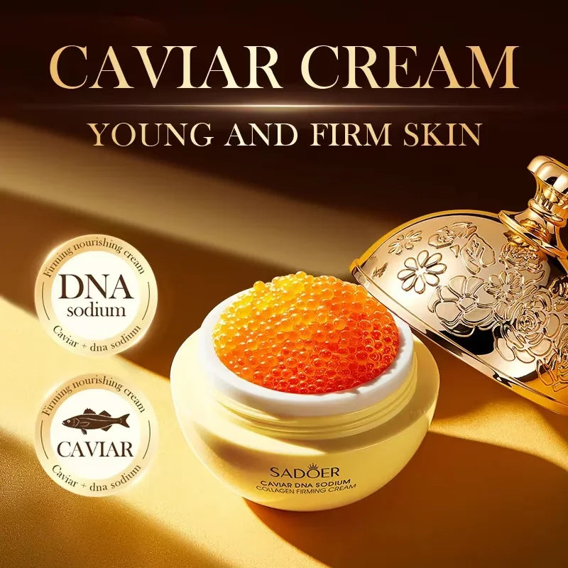 Collagen & Caviar Face Cream – Smooth Fine Lines & Restore Skin Radiance