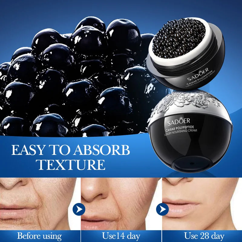 Collagen & Caviar Face Cream – Smooth Fine Lines & Restore Skin Radiance