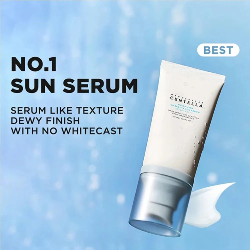Centella SPF50+ Sun Cream – Moisturizing Korean UV Shield