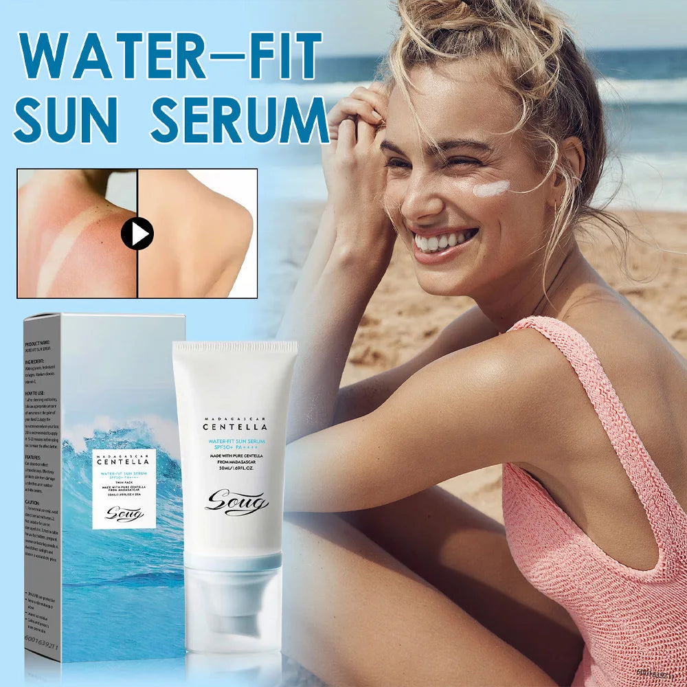 Centella SPF50+ Sun Cream – Moisturizing Korean UV Shield